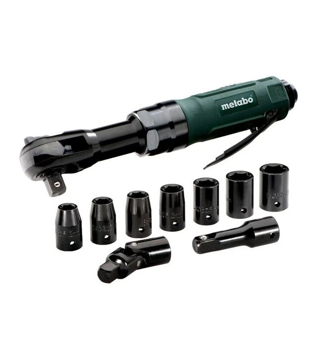 Пневмогайковерт Metabo DRS 68, 1/2", 68 Нм + набір аксесуарів (604119500)