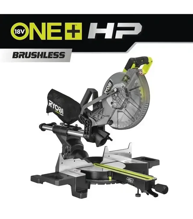 Торцювальна пила акумуляторна Ryobi ONE+ НР RMS18254X-0 без АКБ та ЗП (5133005736)