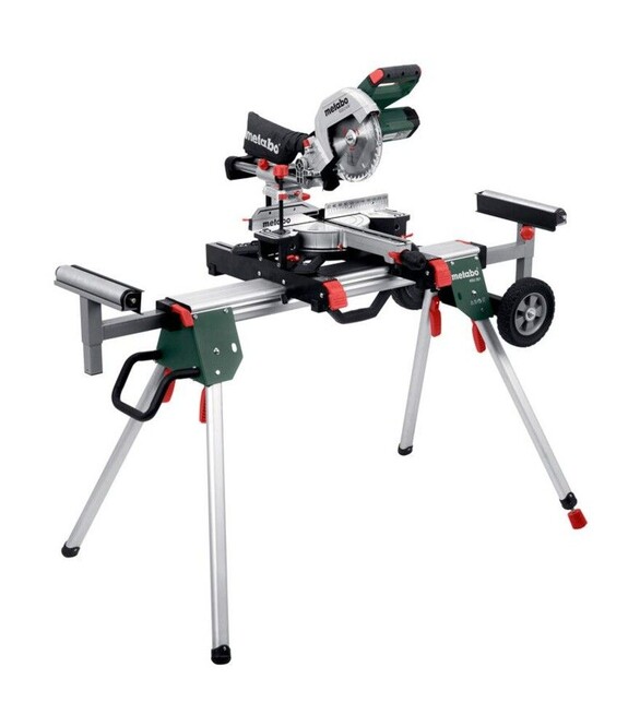 Пила торцовочная Metabo KGS 216 M, с функцией протяжки + станина KSU 251 (691213000)