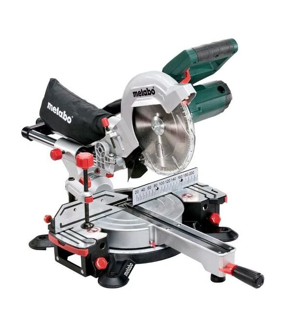 Пила торцовочная Metabo KGSV 216 M, с функцией протяжки и регулировкой оборотов (619261000)