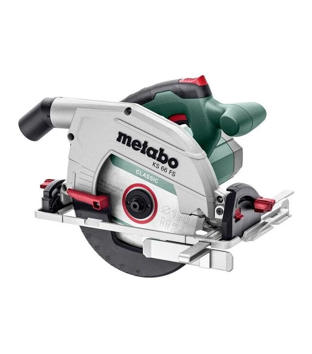 Дискова (циркулярна) пила Metabo KS 66 FS, 1500 Вт, 190 мм, кейс (601066500)