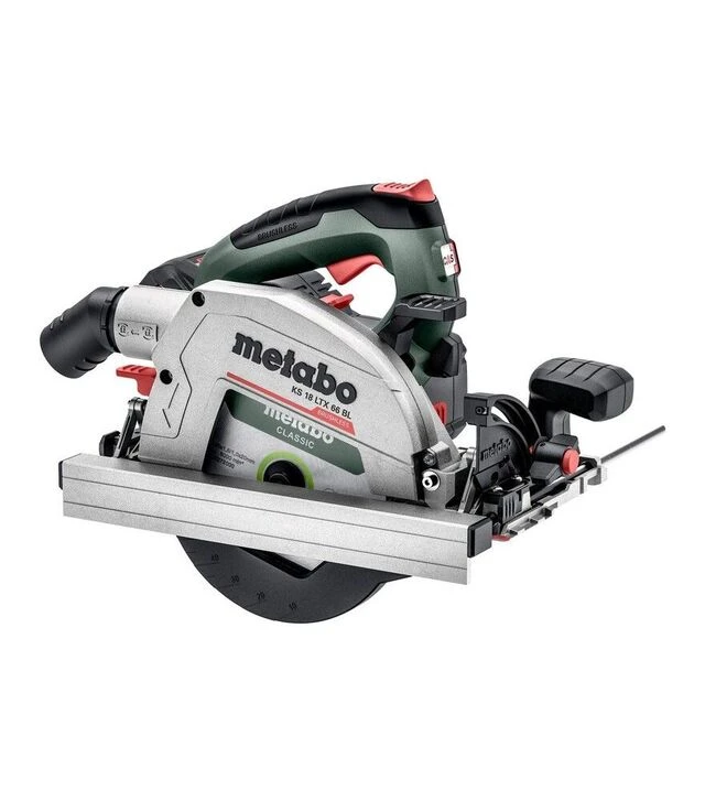Дискова (циркулярна) пила акумуляторна Metabo KS 18 LTX 66 BL, 18 В, 2x8 А*Год, кейс (611866810)