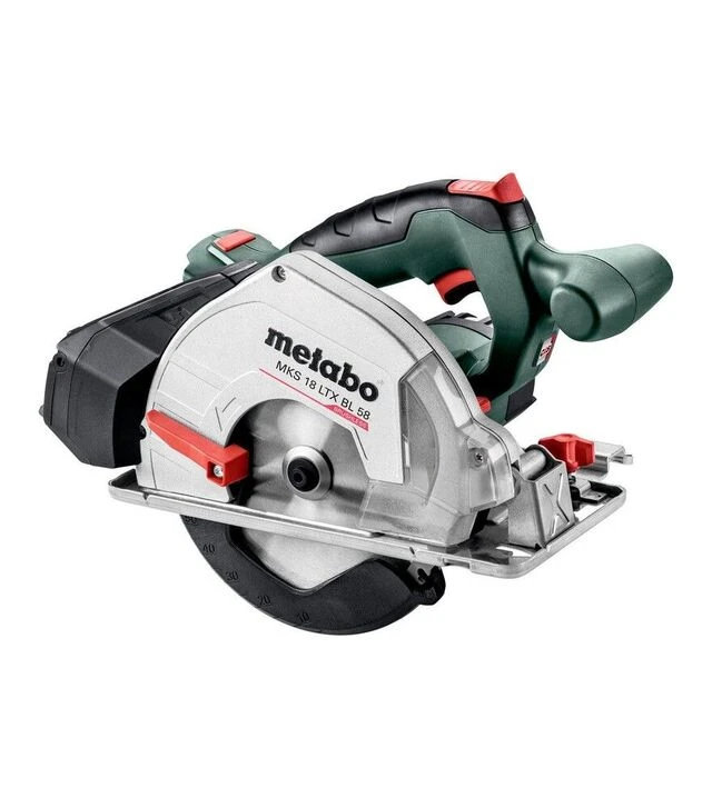 Дисковая (циркулярная) пила аккумуляторная Metabo MKS 18 LTX BL 58, 18 В, без АКБ и ЗУ (600773840)