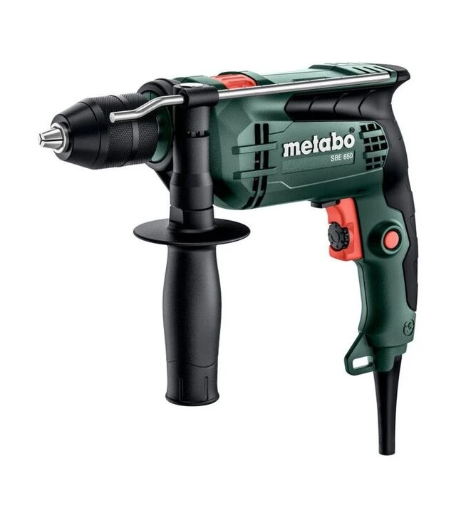 Дрель ударная Metabo SBE 650, 650 Вт, в кейсе (600742500)
