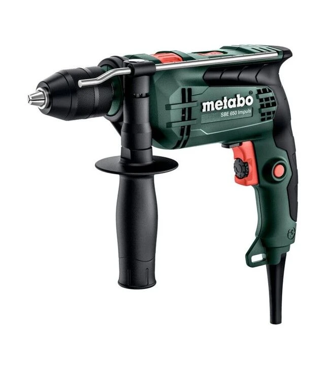 Дрель ударная Metabo SBE 650, 650 Вт, в кейсе (600743500)