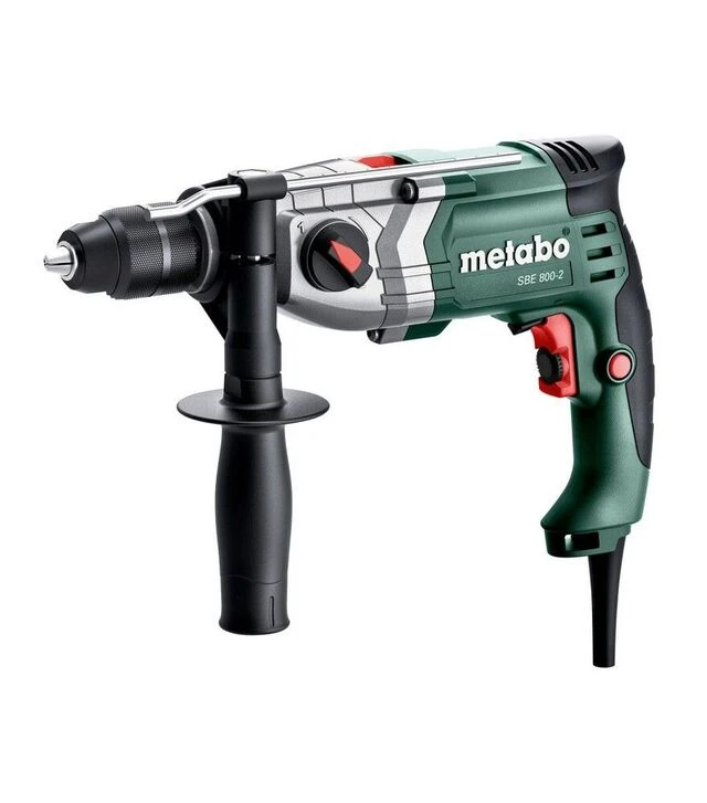 Дриль ударний Metabo SBE 800, 800 Вт, швидкозатискний патрон (601744000)