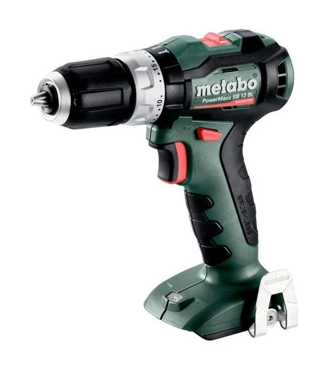 Дрель-шуруповерт ударная аккумуляторная Metabo PowerMaxx SB 12 BL, без АКБ и ЗУ (601046850)