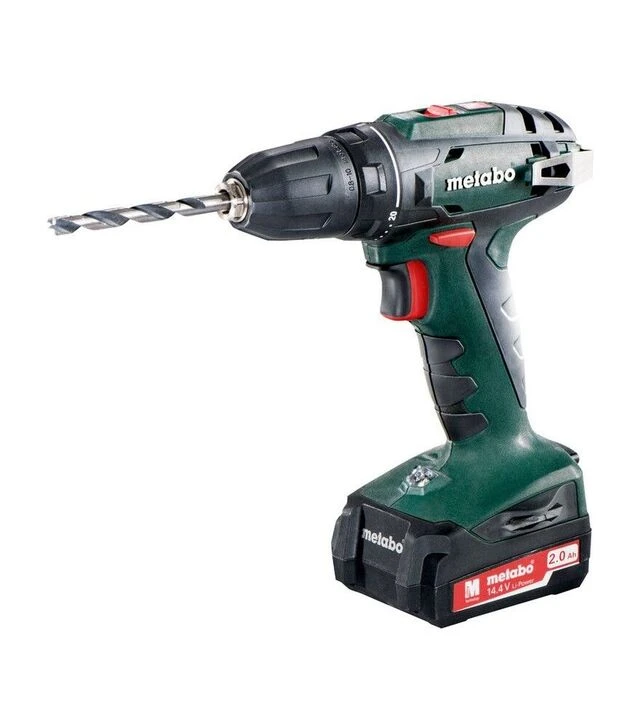 Дриль-шуруповерт акумуляторний Metabo BS 14.4, 2 А*Год, кейс (602206540)