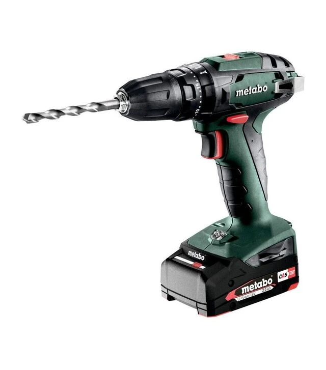 Дрель-шуруповерт ударная аккумуляторная Metabo SB 18, кейс (602245560)