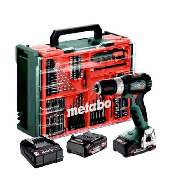 Дриль-шуруповерт ударний акумуляторний Metabo SB 18 L BL + набір аксесуарів (613157710)