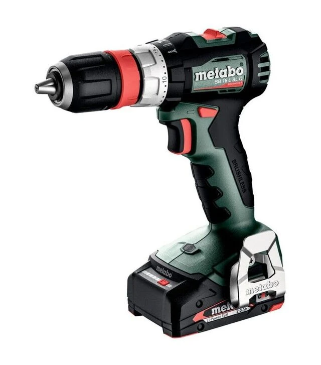 Дрель-шуруповерт ударная аккумуляторная Metabo SB 18 L BL Quick, кейс (613158500)