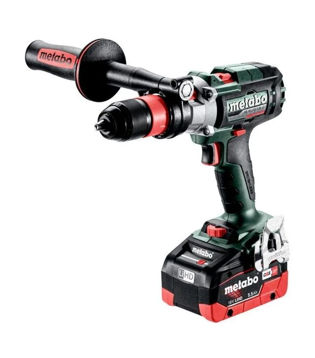 Дрель-шуруповерт ударная аккумуляторная Metabo SB 18 LTX-3 BL Q I, 18 В, кейс (603185660)