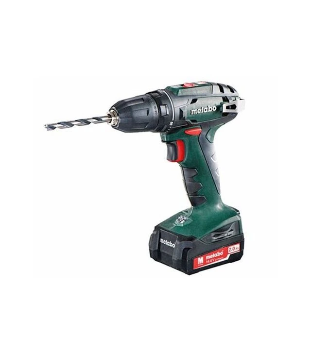 Дрель-шуруповерт аккумуляторный Metabo BS 14.4, 2x2 A*Год, кейс (602206530)