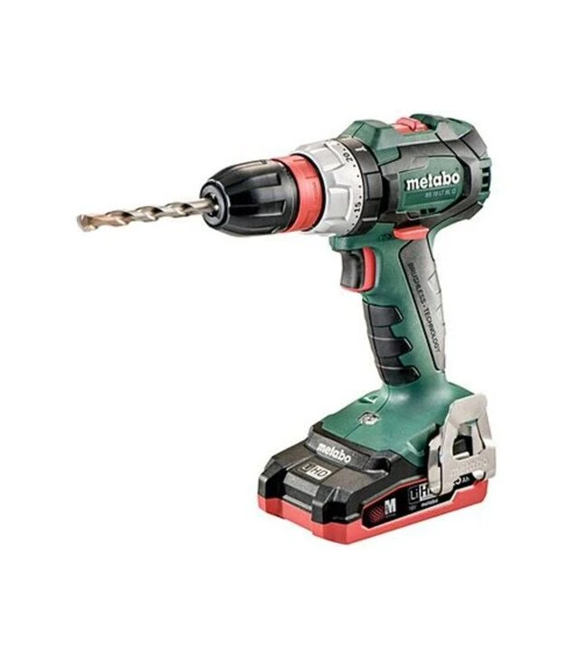 Дрель-шуруповерт аккумуляторный Metabo BS 18 LT BL Q, 2x5,5 А*Год, кейс (602334770)