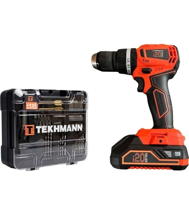 Шуруповерт Tekhmann TCD-45/i20 BS KITBOX (873397)