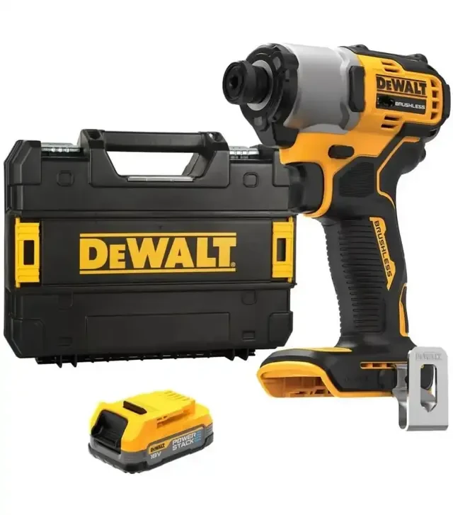 Шуруповерт ударний акумуляторний DeWALT DCF850E2T в кейсі TSTAK