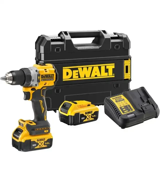 Дриль-шуруповерт ударний акумуляторний DeWALT DCD805NT без АКБ та ЗП, в кейсі TSTAK
