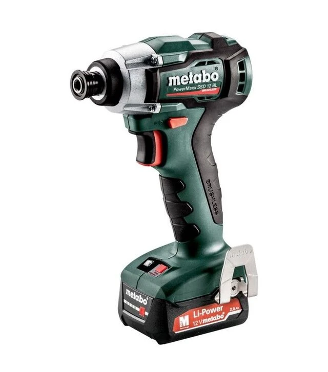 Гайковерт ударний акумуляторний Metabo PowerMaxx SSD 12 BL, 1/4", кейс (601115500)