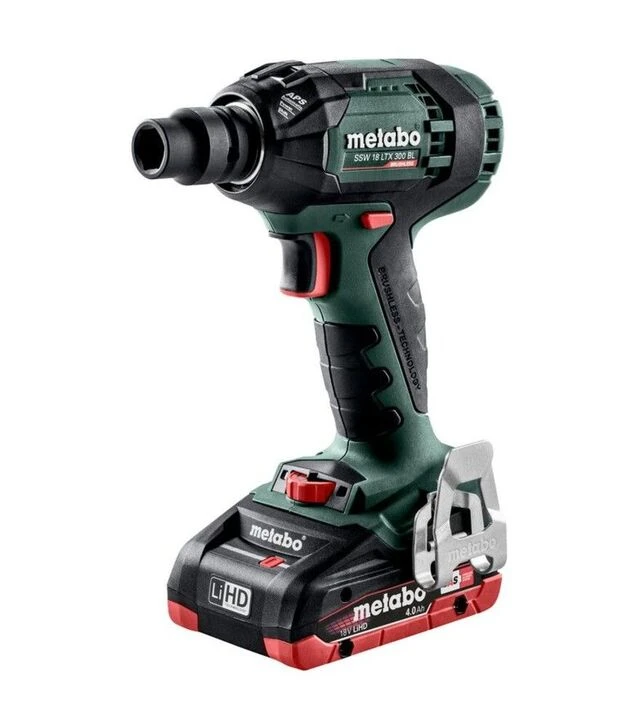 Гайковерт ударний акумуляторний Metabo SSW 18 LTX 300 BL (602395800)