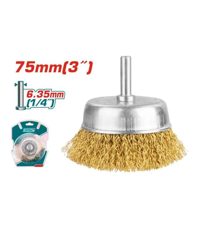 Щітка крацовка TOTAL TAC33031, Ø 75 мм (TAC33031)