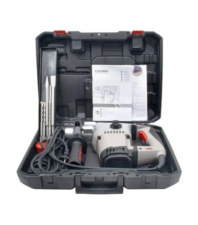 Перфоратор CROWN CT18158V BMC, 1500 Вт, 800 об/мин, 3600 уд/мин (CT18158V BMC)