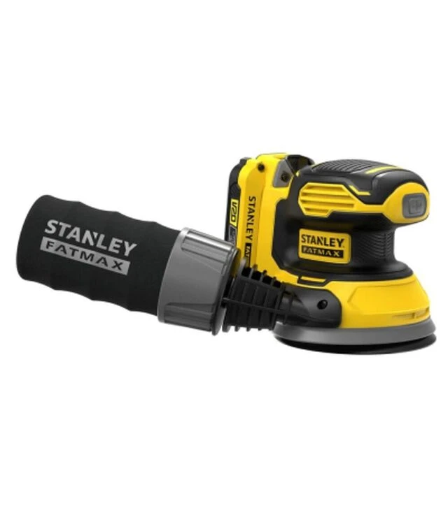 Ексцентрикова шлiфувальна машина акумуляторна STANLEY FatMax SFMCW220D1S