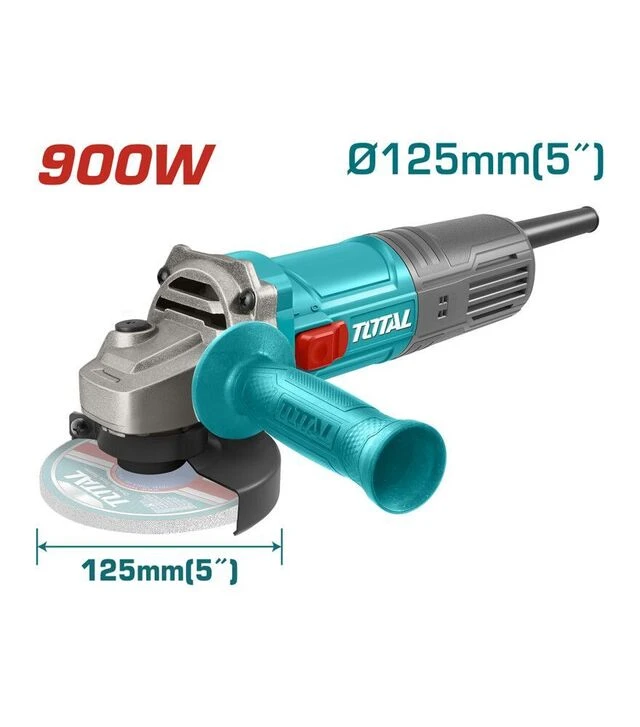 Кутова шліфмашина TOTAL TG10912556, 900 Вт, 125 мм, 12000 об/хв (TG10912556)