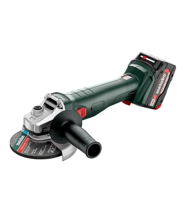 Угловая шлифмашина аккумуляторная Metabo W 18 L 9-125 Quick, 2x5,2 А*Год, metaBOX (602249650)