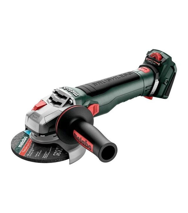 Угловая шлифмашина аккумуляторная Metabo WVB 18 LT BL 11-125 Quick, без АКБ и ЗУ, metaBOX (613057840)
