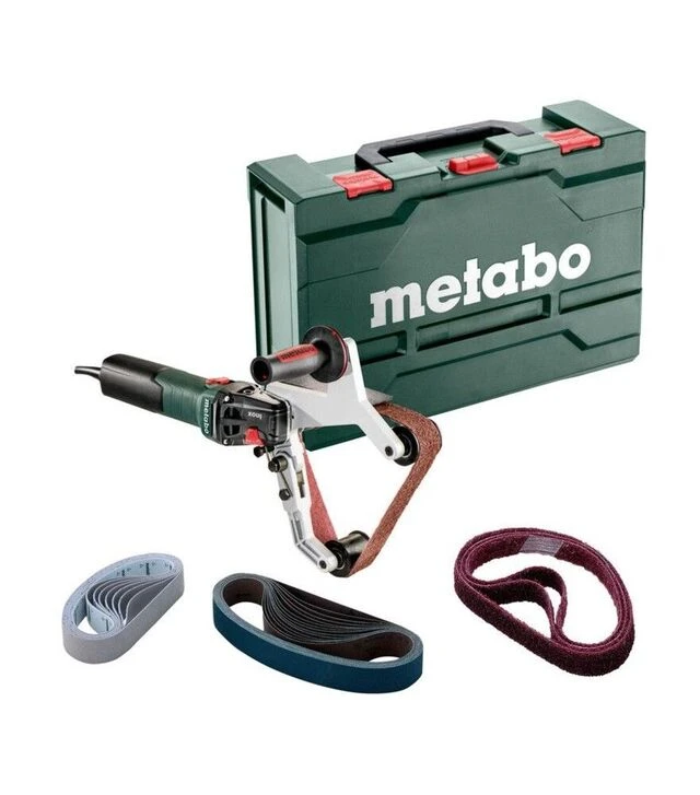 Шліфмашина стрічкова для труб Metabo RBE 15-180 Set, 1550 Вт, 180 мм + набір аксесуарів (602243500)