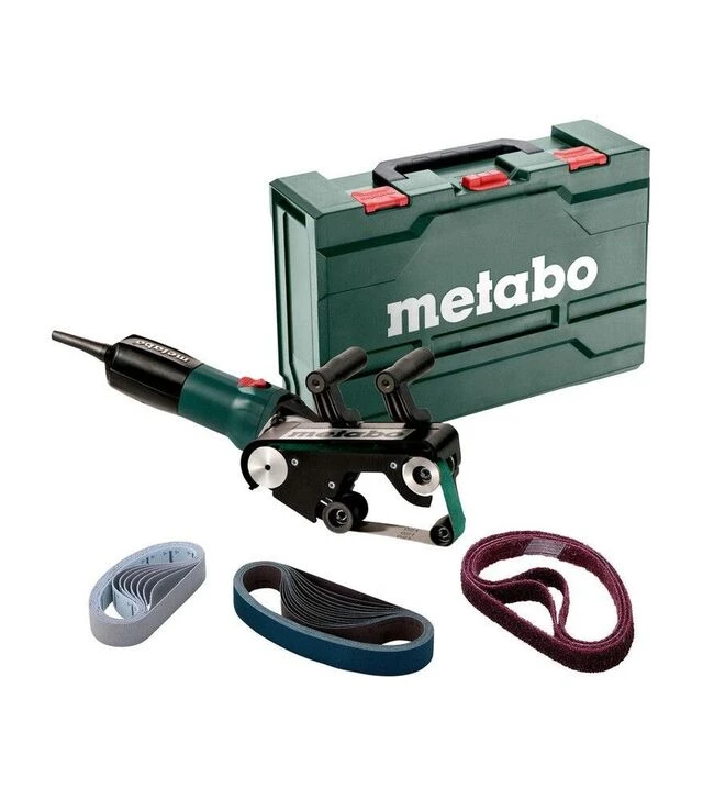 Шліфмашина стрічкова для труб Metabo RBE 9-60 Set, 900 Вт, 60 мм, кейс (602183510)