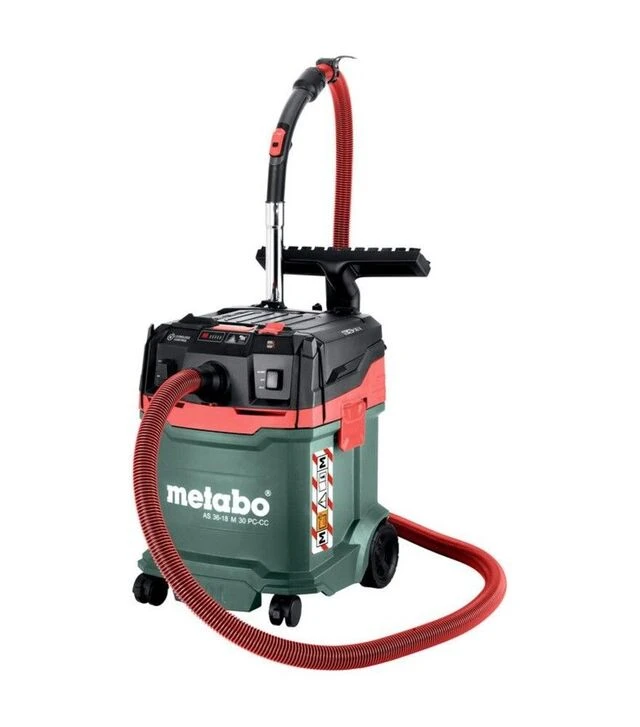 Пилосос будівельний акумуляторний Metabo AS 36-18 M 30 PC CC, без АКБ та ЗП (602074850)