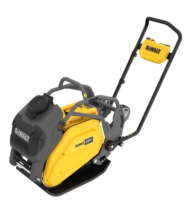 Віброплита прямохідна акумуляторна DeWALT POWERSHIFT, 28 м/хв, 15 кН, без АКБ та ЗП (DCPS7154N)