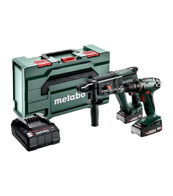 Набір акумуляторного інструменту Metabo Combo Set 2.3.2 18 V BS 18 + KH 18 LTX 24, кейс (685216500)