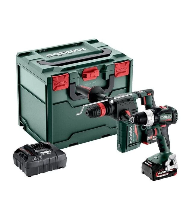 Набір акумуляторного інструменту Metabo Combo Set 2.4.8 BS LTX BL + KH 18 LTX BL 24 Q (685219650)