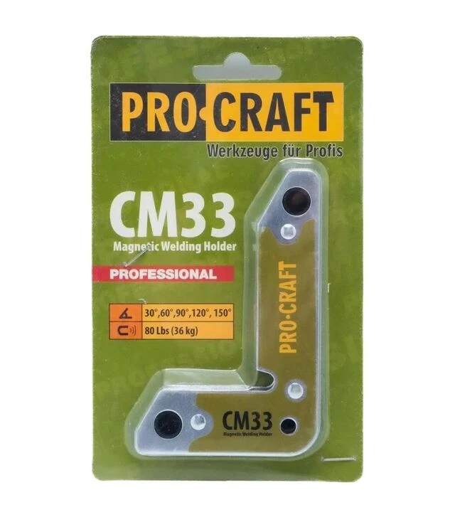 Угольник магнитный для сварки PROCRAFT CM33 (900033)