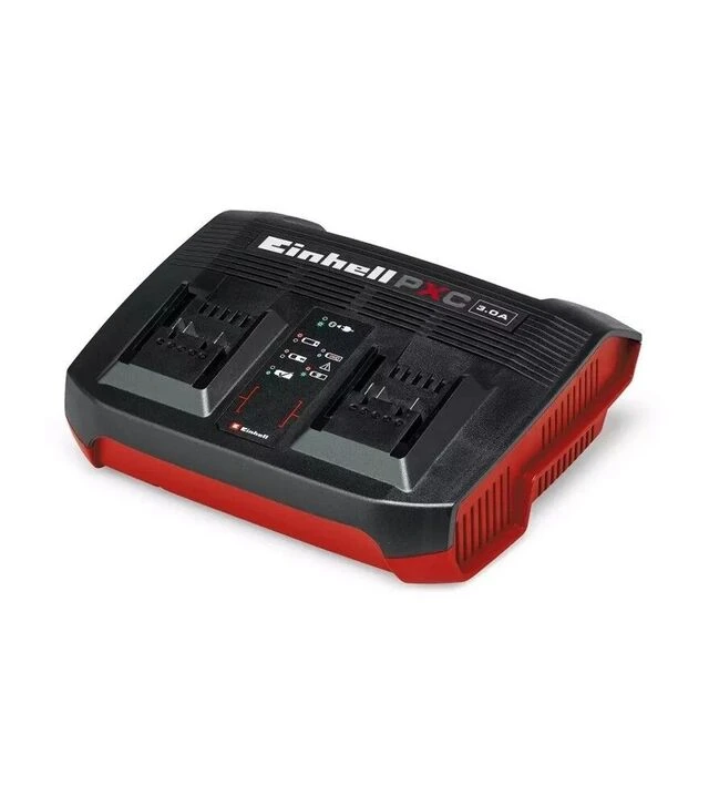 Зарядний пристрій на два акумулятора Einhell Power-X-Twincharger 3 A (4512069)