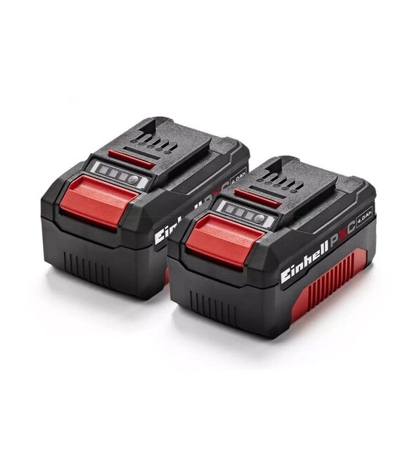 Акумулятор Einhell PXC-Twinpack 4,0 Ah, 18 В, 4 А*год, 2 шт. (4511489)