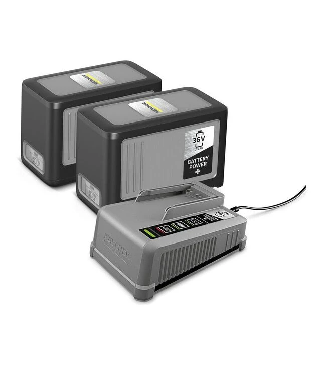 Комплект акумулятора і зарядного пристрою Karcher Battery Power 36/75, 36 В, 7.5 А*год (2.445-070.0)