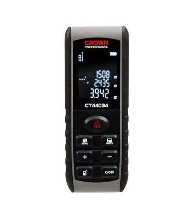 Далекомір лазерний CROWN CT44034, 80 м (CT44034)