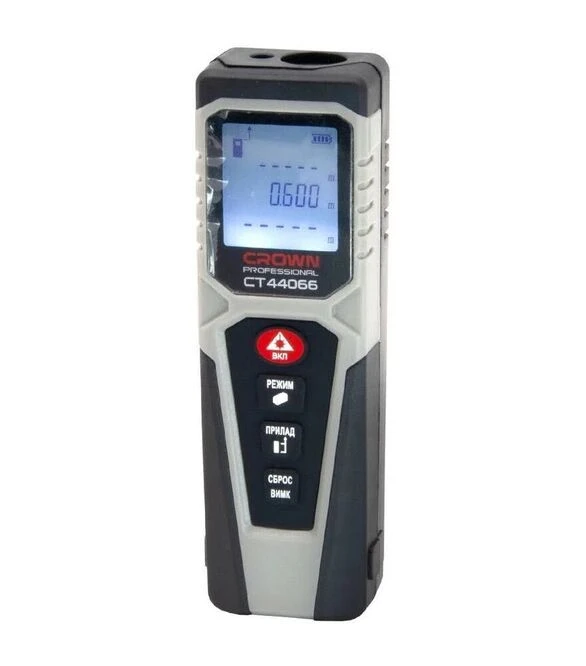 Далекомір лазерний CROWN CT44066, 40 м (CT44066)