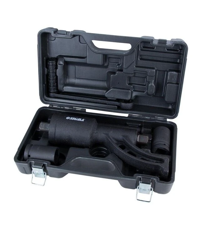 Гайковерт ручной Sigma 350 мм, 6800 Нм, 1:68, с насадками 32/33 мм (6009021)