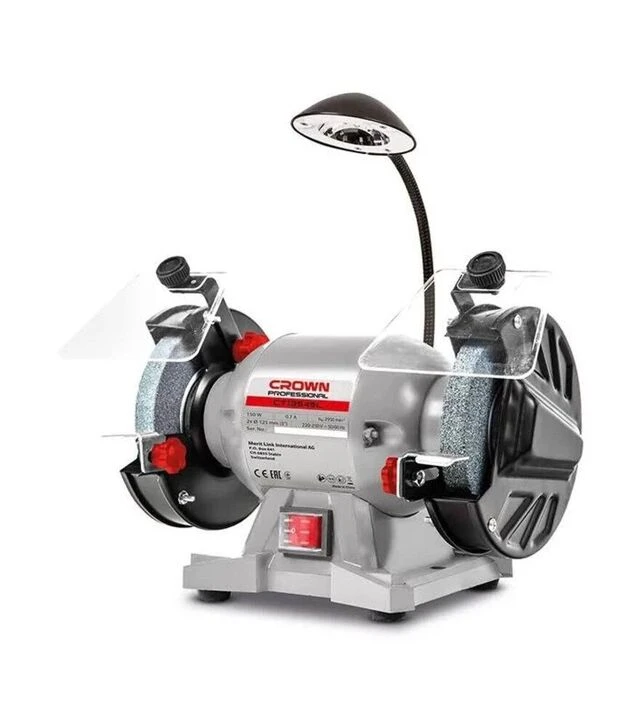 Верстат заточний CROWN CT13545L, 170 Вт, 125 мм, 2840 об/хв (CT13545L)
