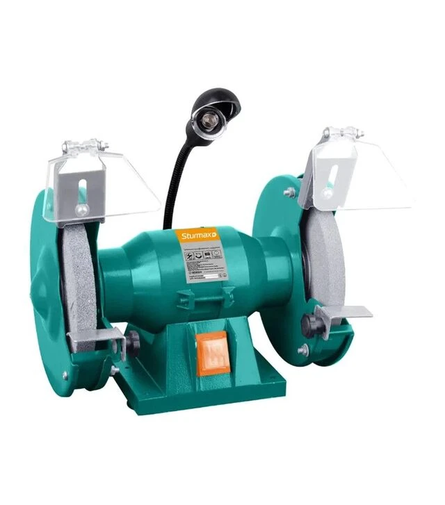 Верстат точильний Sturmax BGM6015L, 150 мм, 280 Вт, з підсвіткою