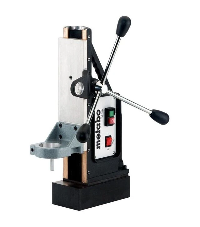 Стойкая сверлильная магнитная Metabo M 100, ход 260 мм, кейс (627100000)