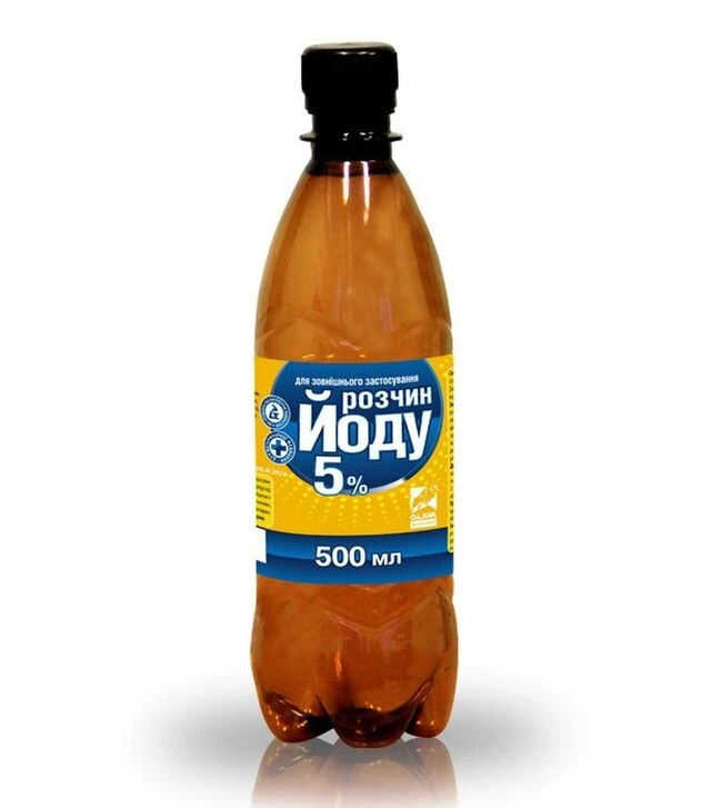 Антисептик Препарат йоду 5%, 500 мл