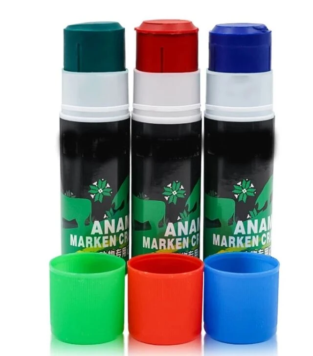 Маркировочный карандаш для маркировки животных, зеленый (WEGO), 60 г
