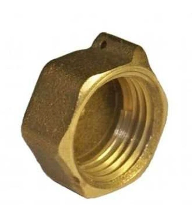 Заглушка латунна 1/2''