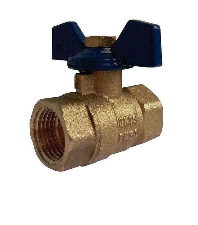 Кран латунный шаровой 1/2''