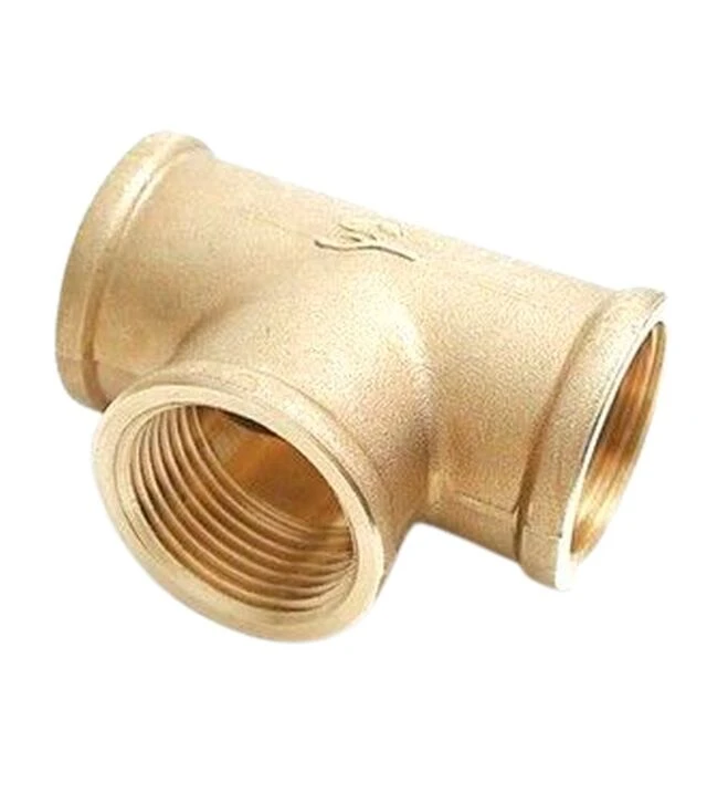 Тройник латунный 1/2''